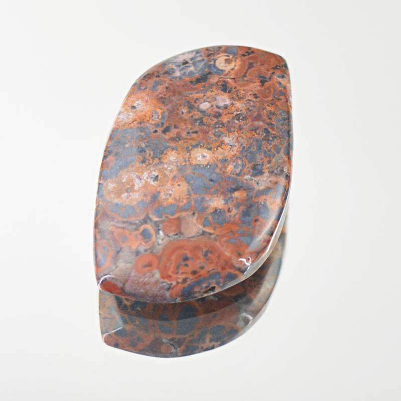 gemsmore:Amazing Natural Poppy Jasper Gemstone