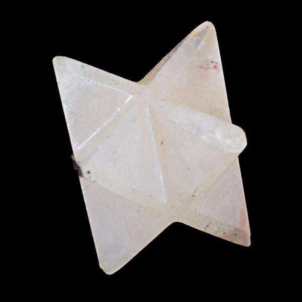 gemsmore:Amazing Natural Rose Quartz Healing Merkaba