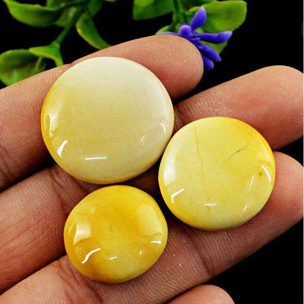 gemsmore:Amazing Natural Round Shape Mookaite Untreated Loose Gemstone Lot
