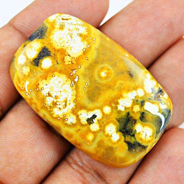 gemsmore:Amazing Ocean Jasper Untreated Loose Gemstone