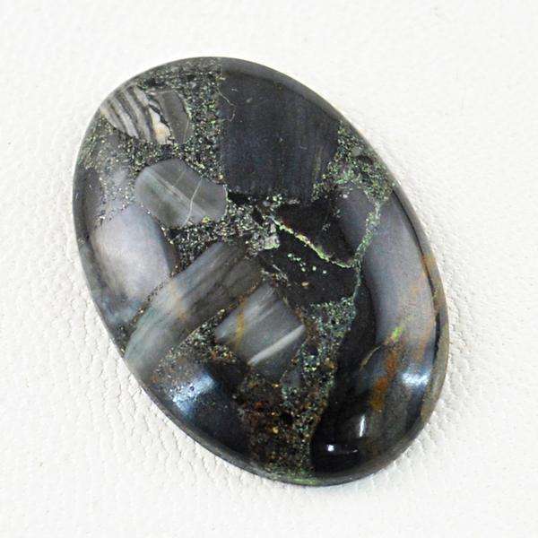 gemsmore:Amazing Oval Shape Conglomerate Jasper Untreated Loose Gemstone