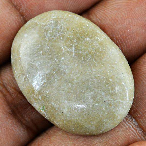 gemsmore:Amazing Oval Shape Polygram Jasper Untreated Loose Gemstone