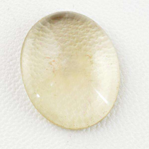 gemsmore:Amazing Oval Shape Smoky Quartz Untreated Loose Gemstone