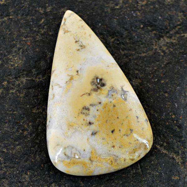 gemsmore:Amazing Pear Shape Ocean Jasper Untreated Loose Gemstone