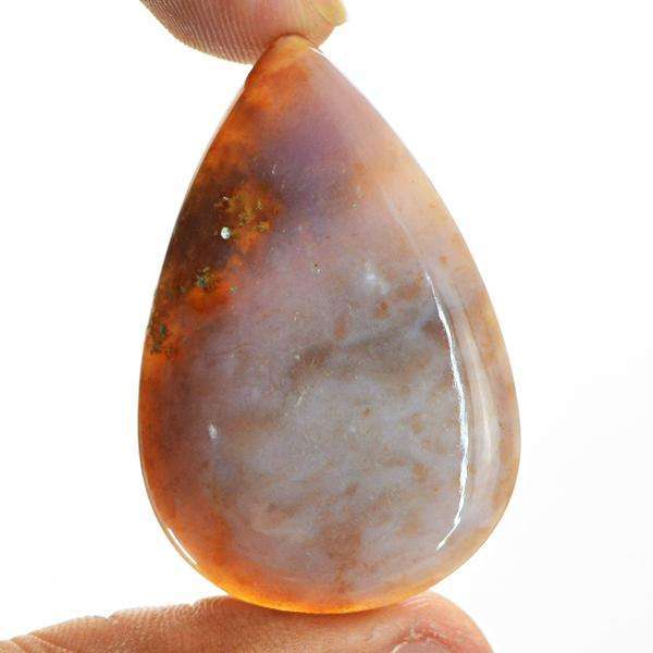 gemsmore:Amazing Pear Shape Ocean Jasper Untreated Loose Gemstone