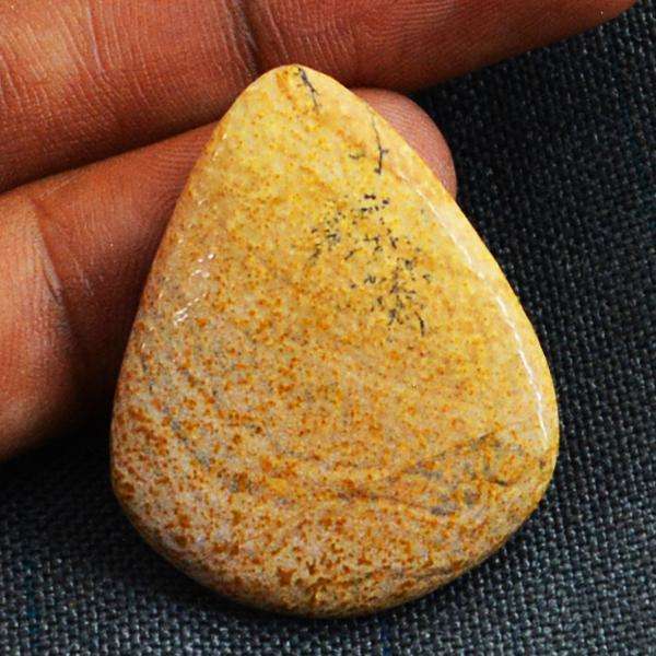 gemsmore:Amazing Picture Jasper Oval Shape Untraeted Loose Gemstone