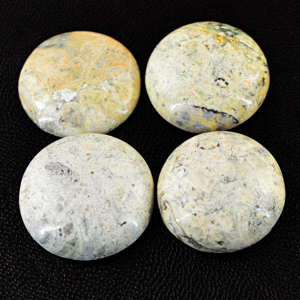 gemsmore:Amazing Round Shape Ocean Jasper Untreated Loose Gemstone Lot