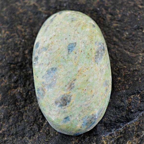 gemsmore:Amazing Ruby Zoisite Oval Shape Untreated Loose Gemstone
