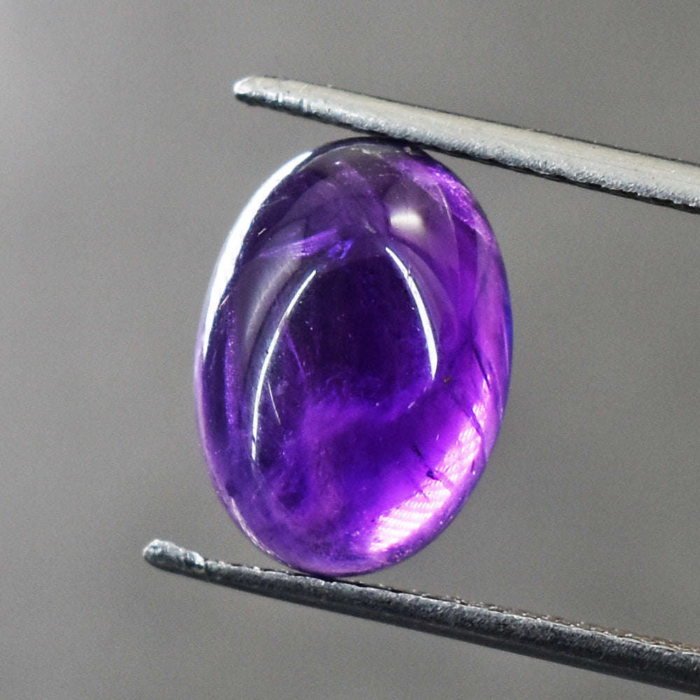 gemsmore:Artisian 6 Carats  Genuine Amethyst  Gemstone