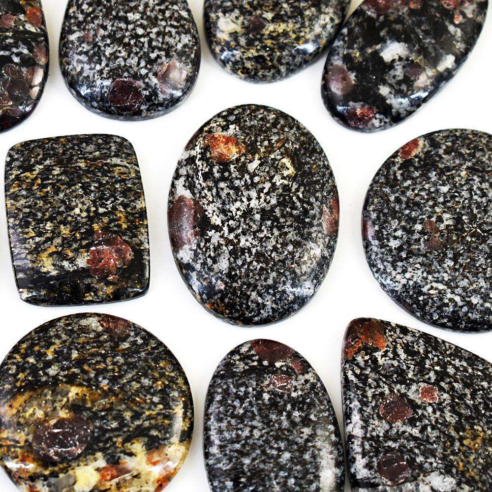 gemsmore:Exclusive Eudialyte Untreated Gemstone Cabochon Lot
