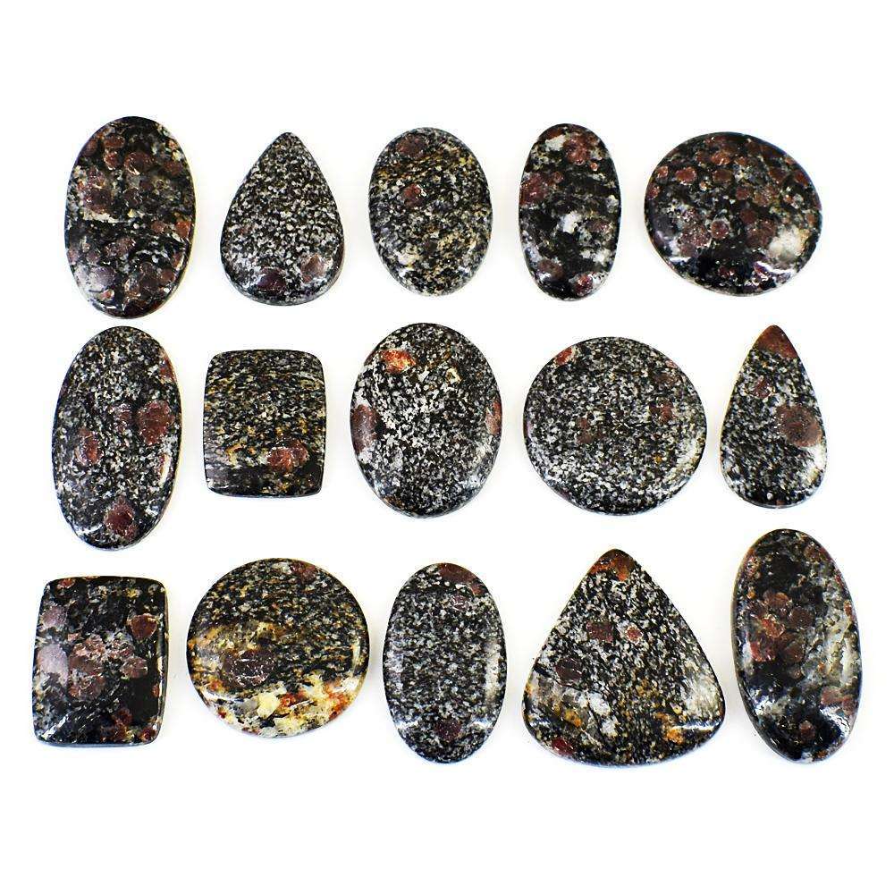 gemsmore:Exclusive Eudialyte Untreated Gemstone Cabochon Lot