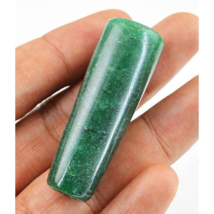 gemsmore:Exclusive Genuine Green Jade Smoking Pipe
