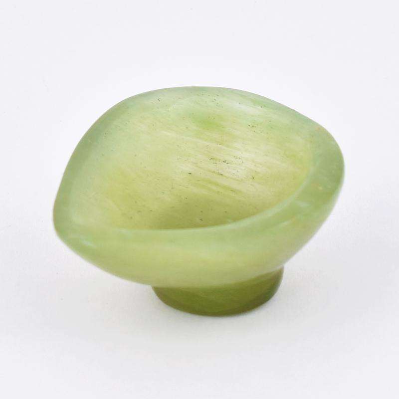 gemsmore:Exclusive Green Aventurine Carved Healing Oil Lamp