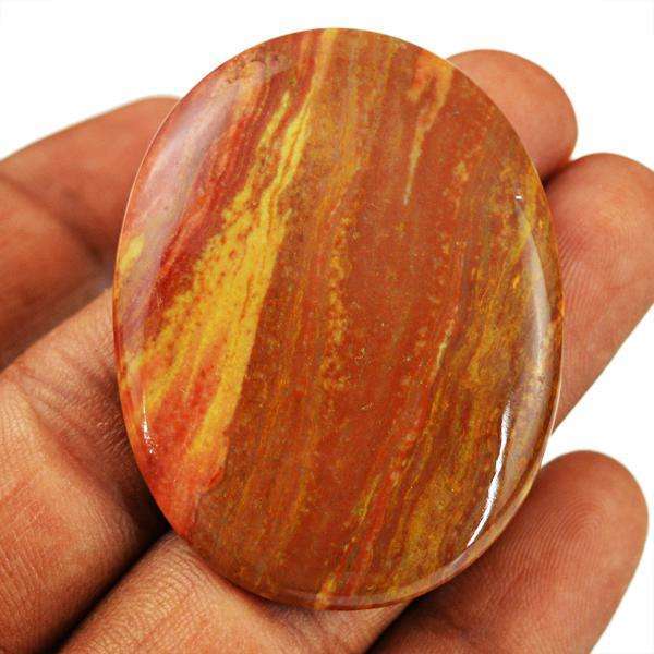 gemsmore:Genuine Oval Shape Dolomite Jasper Untreated Loose Gemstone