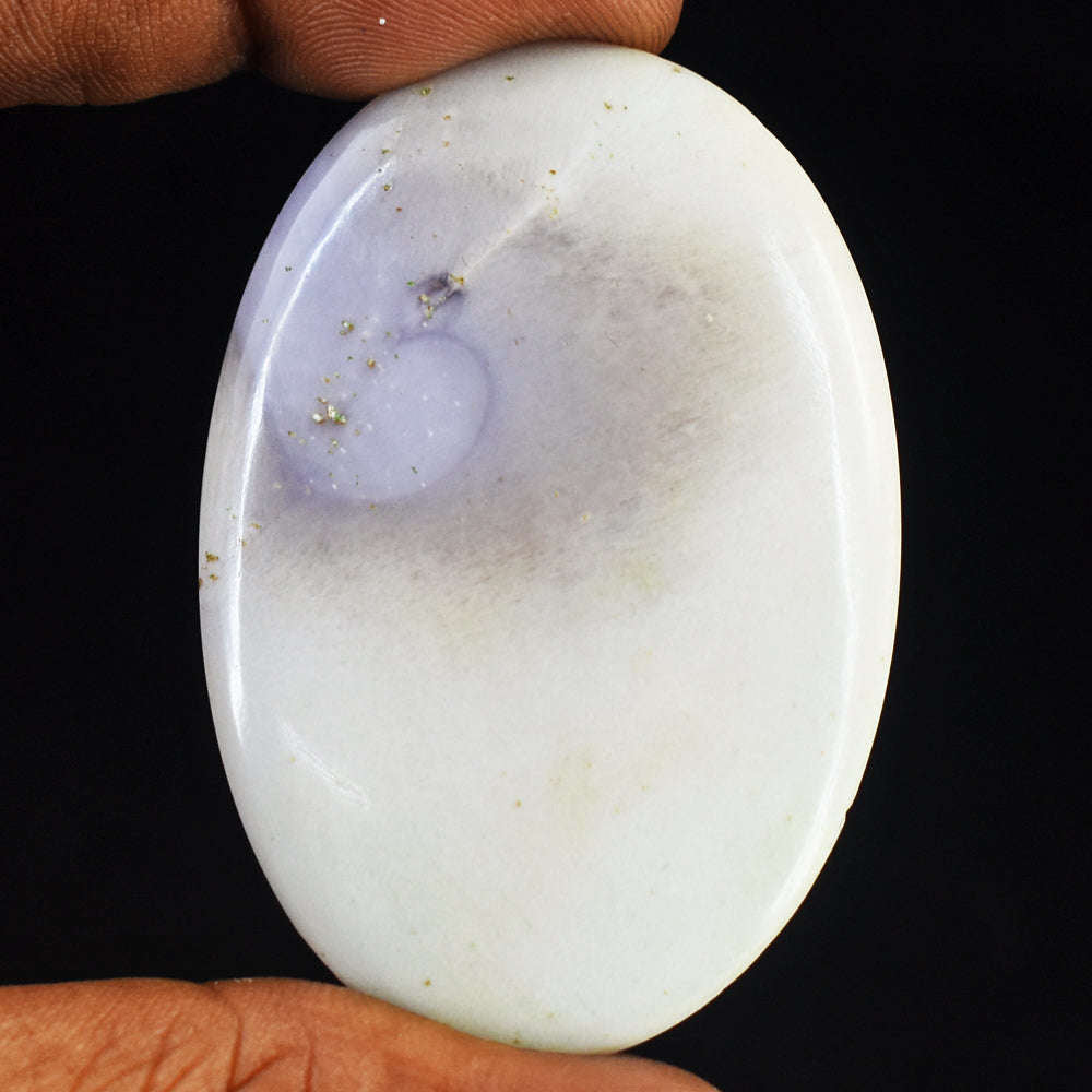 gemsmore:Genuine 92  Carats Violet Blossom Jasper Gemstone