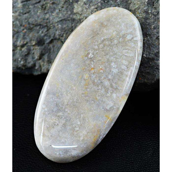 gemsmore:Genuine Amazing Oval Shape Coral Fossil Untreated Loose Gemstone