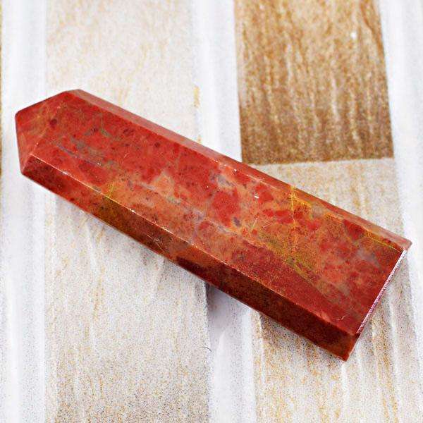 gemsmore:Genuine Amazing Red jasper Crystal Healing Wand