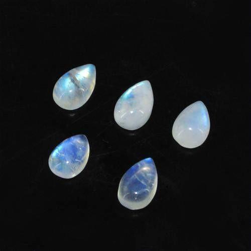 gemsmore:Genuine Blue Color Change Moonstone Gemstone Lot