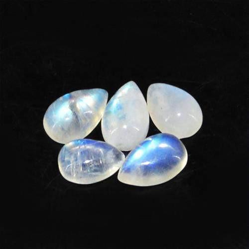 gemsmore:Genuine Blue Color Change Moonstone Gemstone Lot