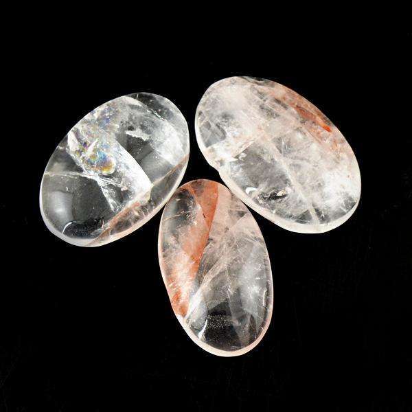 gemsmore:Genuine Cherry Quartz Oval Shape Loose Gemstone Lot