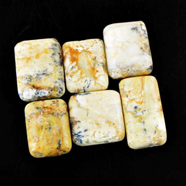 gemsmore:Genuine Dendrite Opal Untreated Loose Gemstone Lot