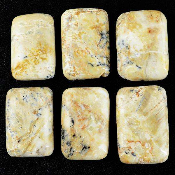 gemsmore:Genuine Dendrite Opal Untreated Loose Gemstone Lot