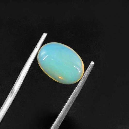 gemsmore:Genuine Ethopian Opal Oval Shaped Gemstone