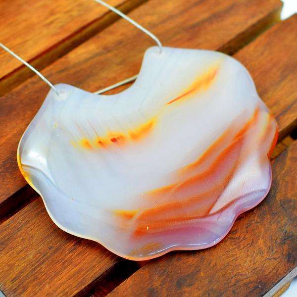 gemsmore:Genuine Fancy Onyx Untreated Loose Drilled Gemstone