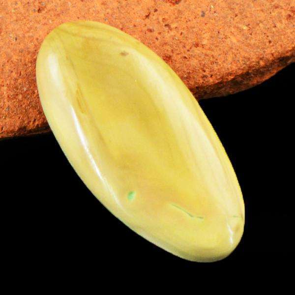 gemsmore:Genuine Jasper Oval Shape Untreated Loose Gemstone