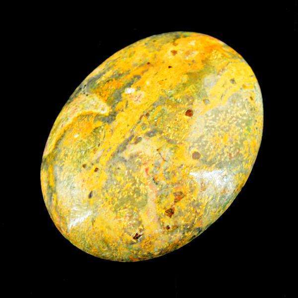 gemsmore:Genuine Oval Shape Jasper Untreated Loose Gemstone