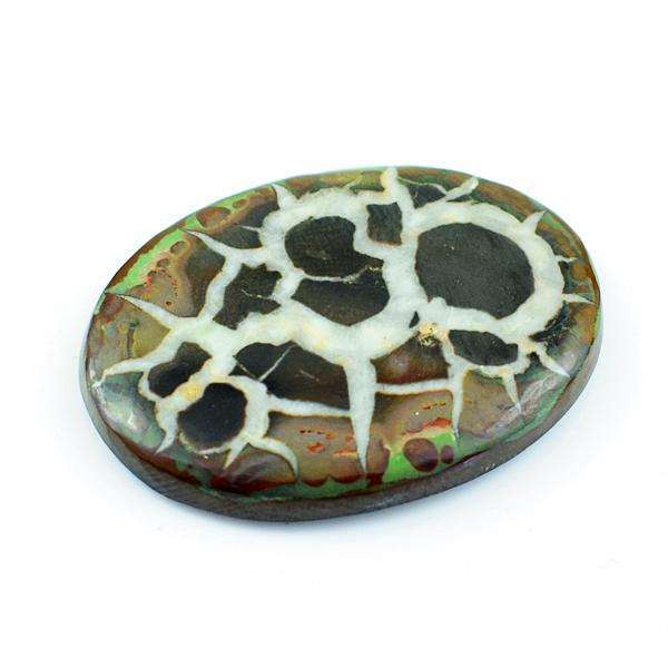 gemsmore:Genuine Oval Shape Septarian Agate Untreated Loose Gemstone