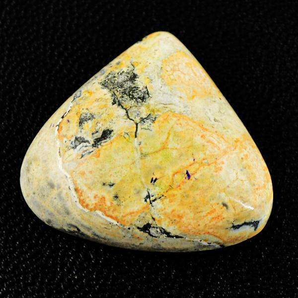 gemsmore:Genuine Pear Shape Picture Jasper Untreated Loose Gemstone