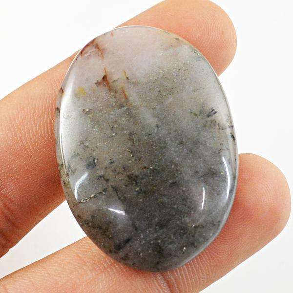 gemsmore:Genuine Rutile Quartz Oval Shape Untreated Loose Gemstone