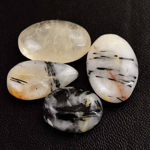 gemsmore:Genuine Rutile Quartz Untreated Loose Gemstone Lot