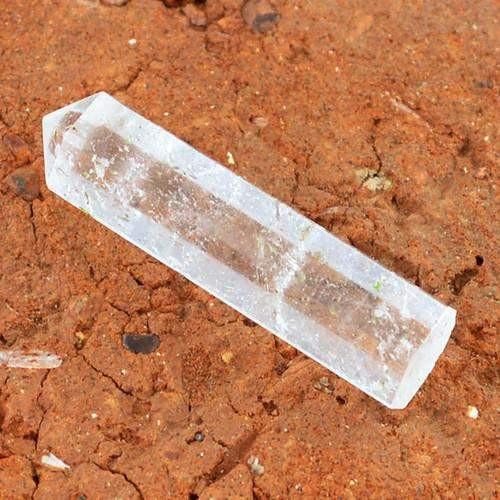 gemsmore:Genuine White Quartz Healing Point