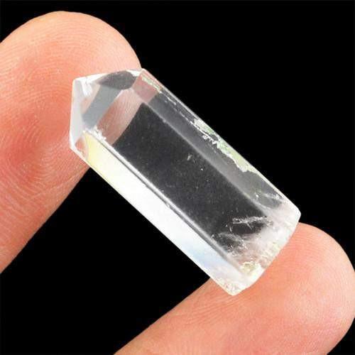 gemsmore:Genuine White Quartz Healing Point