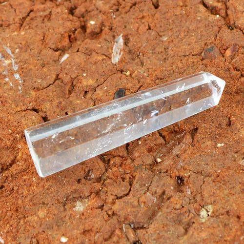 gemsmore:Genuine White Quartz Healing Point