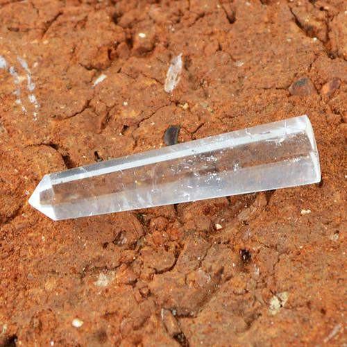 gemsmore:Genuine White Quartz Healing Point