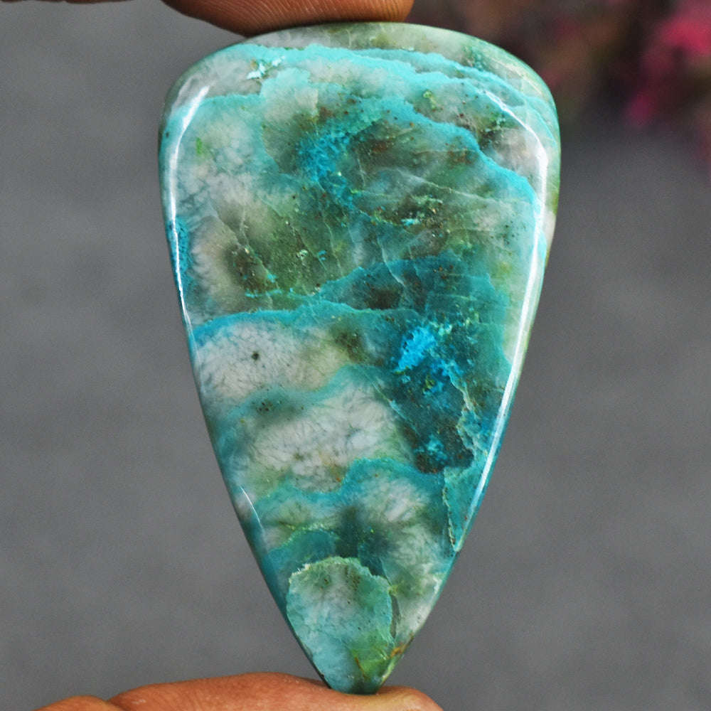 gemsmore:Gorgeous 87 Cts Genuine Chrysoprase Gemstone