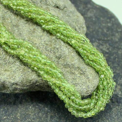 gemsmore:Gorgeous Genuine Real Peridot Designer Necklace