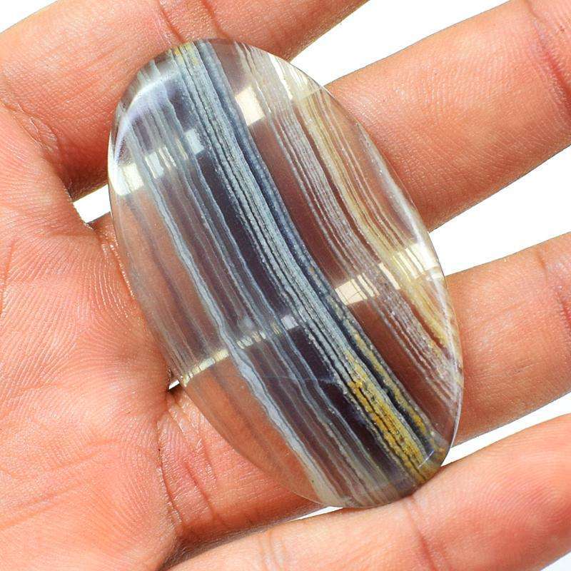 gemsmore:Multi Color Fluorite Oval Shape Untreated Loose Gemstone