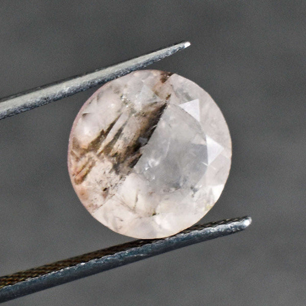 gemsmore:Natural 8  Cts Genuine Rutile Quartz Faceted Gemstone
