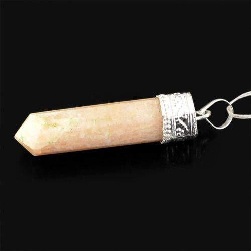 gemsmore:Natural Agate Healing Point Pendant