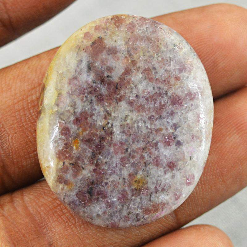 gemsmore:Natural Amazing Agate Oval Shape Loose Gemstone