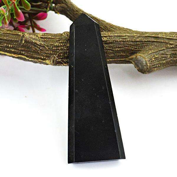 gemsmore:Natural Amazing Black Spinel Healing Wand