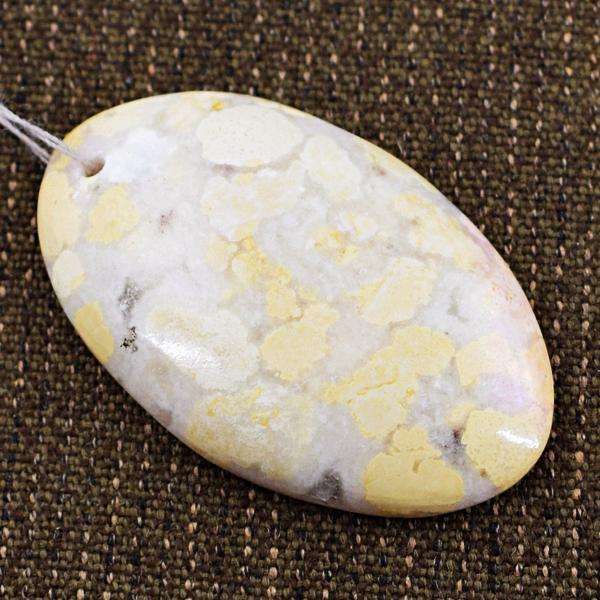 gemsmore:Natural Amazing Cobra Jasper Oval Shape Drilled Loose Gemstone
