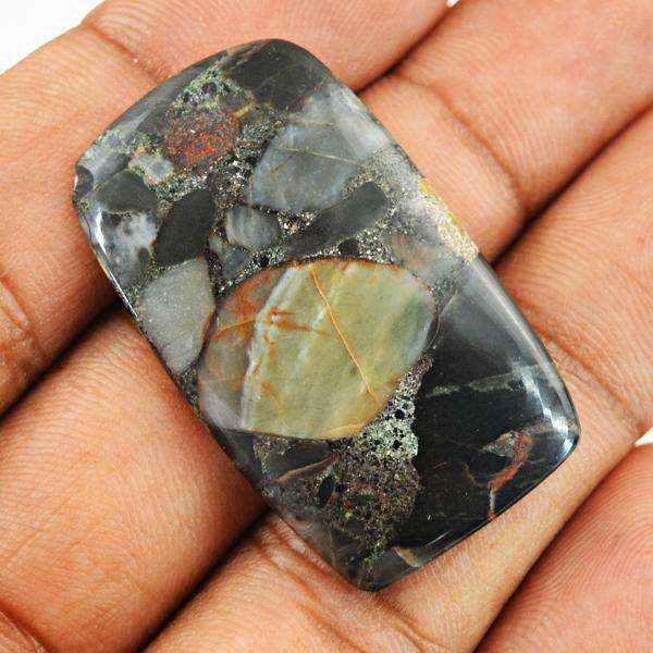 gemsmore:Natural Amazing Conglomerate Jasper Untreated Loose Gemstone