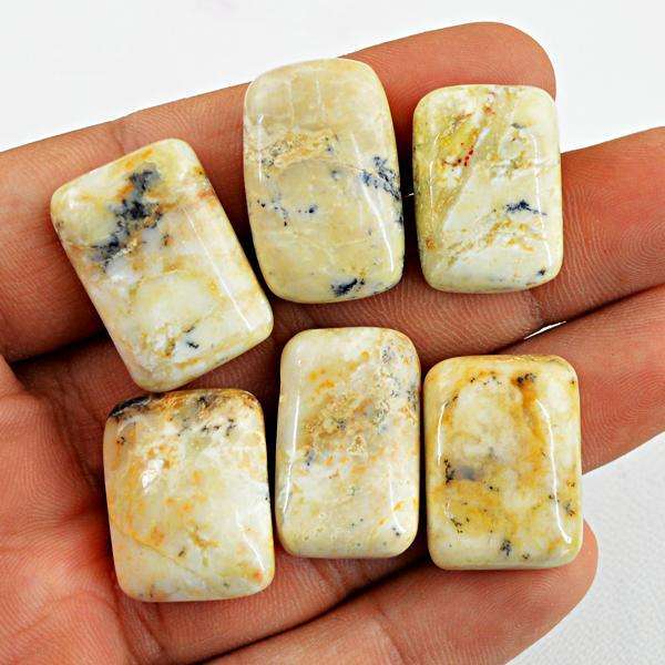 gemsmore:Natural Amazing Dendrite Opal Untreated Loose Gemstone Lot