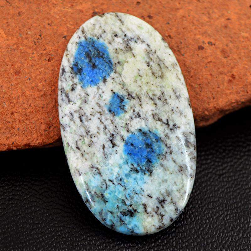 gemsmore:Natural Amazing K2 Jasper Oval Shape Loose Gemstone