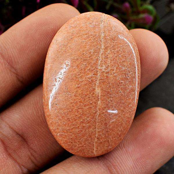 gemsmore:Natural Amazing Oval Shape Dolomite Jasper Loose Gemstone